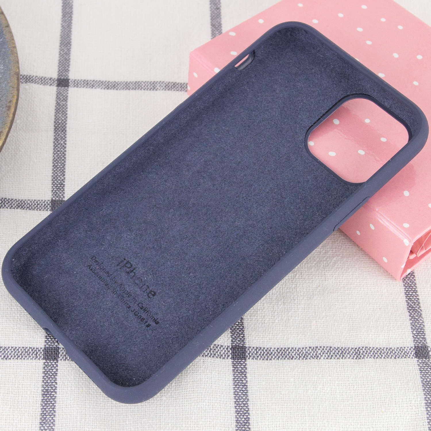 Silicone Case Full Protective (AA) для iPhone 11 (6.1") (Midnight Blue)-2